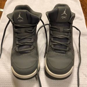 Boys Jordan Flight Basketball shoes - Gray - 6Y